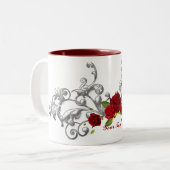 ROSE 2 TASSE (Vorderseite Links)
