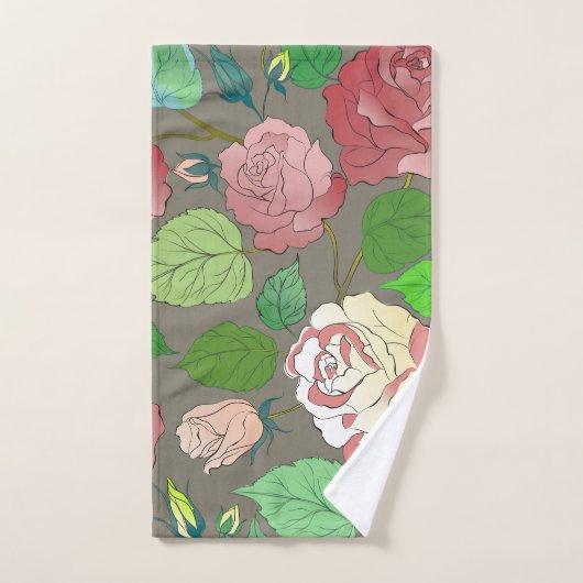 Rose 30 badhandtuch set (Handtuch)