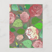 Rose 30 feiertagspostkarte (Vorderseite)