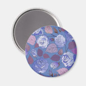 Rose 32 magnet (Vorderseite/Rückseite)