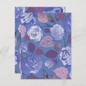 Rose 32 postkarte (Vorne/Hinten)