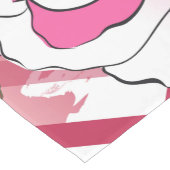 Rose 33 kurzer tischläufer (Ecke)