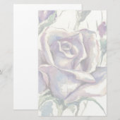 Rose 3 briefpapier (Vorne/Hinten)