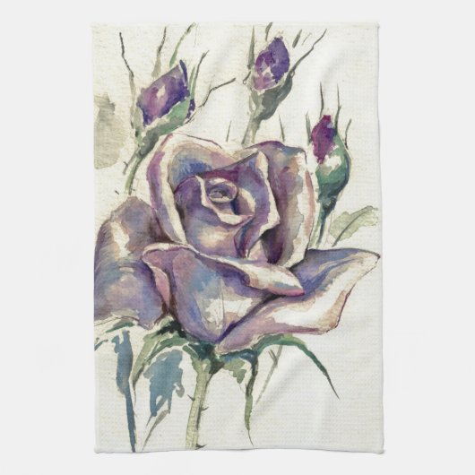 Rose 3 geschirrtuch (Vertikal)
