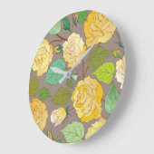 ROSE 3 GROßE WANDUHR (Winkel)