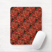 "Rose # 3" Muster florales Muster-Mousepad Mousepad (Mit Mouse)