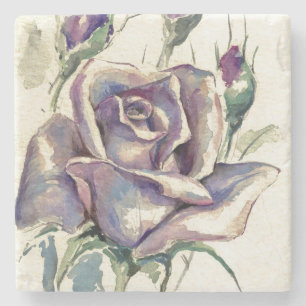 Rose 3 steinuntersetzer