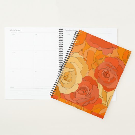 Rose 3D-Muster Planer (Anzeige)