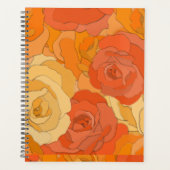 Rose 3D-Muster Planer (Vorderseite)