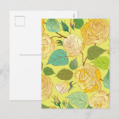 ROSE 4 FEIERTAGSPOSTKARTE (Vorne/Hinten)