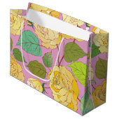 ROSE 6 GROßE GESCHENKTÜTE (Vorderseite Schrägansicht)