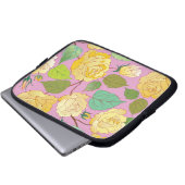 ROSE 6 LAPTOPSCHUTZHÜLLE (Vorne Knopf)