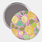 ROSE 6 MAGNET (Vorderseite/Rückseite)