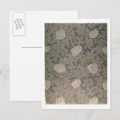 "Rose-90"-Tapete Postkarte (Vorne/Hinten)