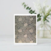 "Rose-90"-Tapete Postkarte (Stehend Vorderseite)