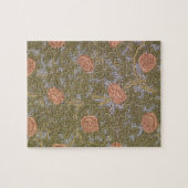 "Rose - 93" Tapetenentwurf Puzzle (Horizontal)