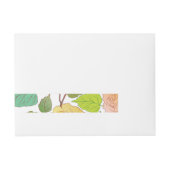 ROSE 9 Rundum-Adressaufkleber (Vorderseite)