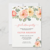 Rose-Abitur Einladung (Vorderseite)