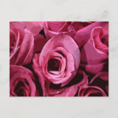 Rose Abstrakt Postkarte (Vorderseite)