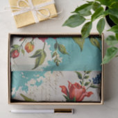 Rose Acrylmalerei Decoupage Seidenpapier (Geschenk)