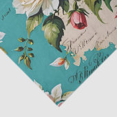 Rose Acrylmalerei Decoupage Seidenpapier (Detail)