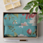 Rose Acrylmalerei Decoupage Seidenpapier (Geschenk)