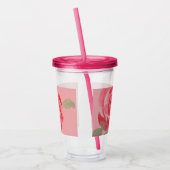 Rose Acryltrinkbecher (Links)