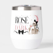Rosé After Dark Skelett Halloween (Vorderseite)