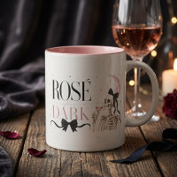 Rosé After Dark Skelett Halloween