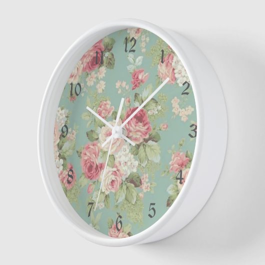 Rose Akrylsäulen Uhr (Winkel)