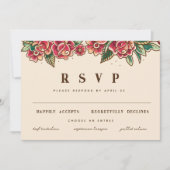 Rose Alte Schule Einladung (Vorderseite)