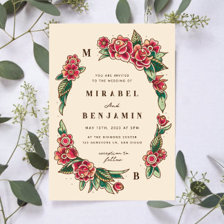 Rose Alte Schule Einladung