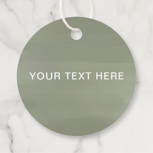 Rose, Alter & Traube Danke Brautparty Geschenkanhänger (Rückseite)