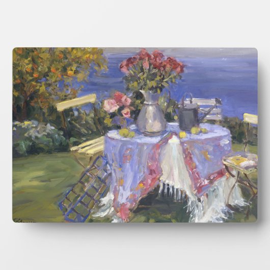 Rose am Meer Fotoplatte (Vorderseite)