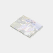 Rose am Meer Post-it Klebezettel (angewinkelt)