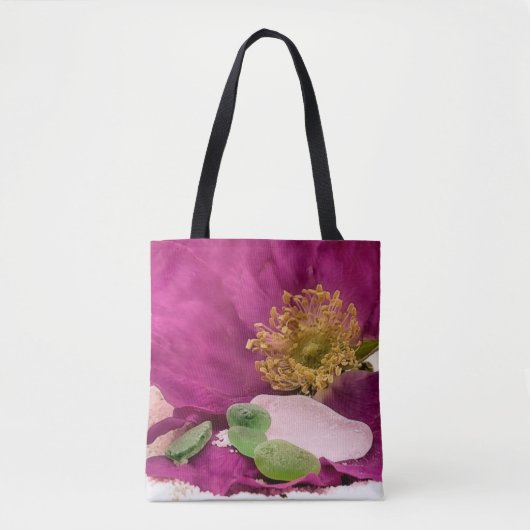 Rose am Meer - Tasche (Vorderseite)