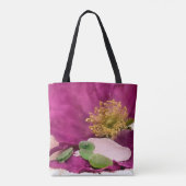 Rose am Meer - Tasche (Rückseite)