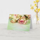 Rose am Muttertag Karte (Gelbe Blume)