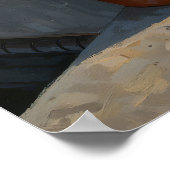 Rose am Rande - Malerische Stadtführung Kunst Poster (Ecke)