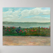 Rose am Starnberger See | Wilhelm Trübner Poster (Vorne)