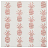 Rose-Ananas-Fabrik Stoff (Muster)