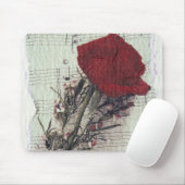 <Rose and Music> durch Kim Koza 2 Mousepad (Mit Mouse)