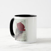 <Rose and Music> durch Kim Koza 2 Tasse (Vorderseite Links)