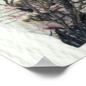 <Rose and Music>von Kim Koza 2 Poster (Ecke)