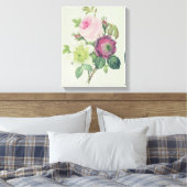 Rose, Anemon und Clematid Leinwanddruck (Insitu (Schlafzimmer))