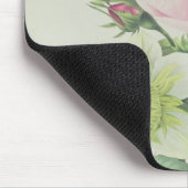 Rose, Anemone und Clematide Mousepad (Ecke)
