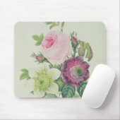 Rose, Anemone und Clematide Mousepad (Mit Mouse)