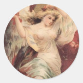 Rose Angel - Aufkleber (Vorderseite)