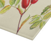 Rose angesagte Glasschneidplatte Schneidebrett (Ecke)