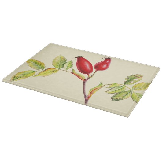 Rose angesagte Glasschneidplatte Schneidebrett (Ecke)